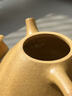 紫來(lái)順宜興30目老宕口黃金段紫砂壺正宗手工泡茶壺一人茶具子冶石瓢壺 30目老宕口黃金段子冶石瓢 190ml 曬單實(shí)拍圖