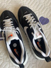 耐克（NIKE）官方AIR MAX DAWN男子運動(dòng)鞋秋季復古老爹鞋氣墊鞋DJ3624 001黑/白/金屬銀/荷蘭橙 42.5 曬單實(shí)拍圖