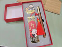 金屬書簽禮盒套裝精致小學(xué)生文具獎(jiǎng)勵(lì)古典中國(guó)風(fēng)創(chuàng)意金屬黃銅書簽故宮文創(chuàng)紀(jì)念品可定制教師節(jié)送老師生日禮物 好事將至-禮盒款【書簽+書扣+筆】 曬單實(shí)拍圖