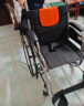 鱼跃(yuwell)轮椅H062 折叠老人轻便免充气加强铝合金旅行手推车代步车 手动轮椅车 实拍图