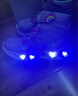 Skechers斯凱奇閃燈鞋童鞋兒童靴子女冬發(fā)光鞋保暖大童鞋302668L 曬單實(shí)拍圖