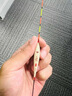 沃鼎蘆葦浮漂抗走水高靈敏輕口鯽魚(yú)漂高端手工蘆葦漂 ZH01-3號 正常尾 曬單實(shí)拍圖