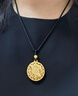 金至尊（3DG Jewellery）許凱同款黃金吊墜八寶羅盤(pán)999足金掛墜不含項鏈生日禮物計價(jià) 總重13.88克（金重11.83克）-加大版 曬單實(shí)拍圖