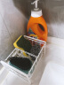 家の物语（KATEI STORY）日本水龙头置物架厨房水槽洗碗池抹布沥水架家用免打孔收纳架挂篮 分格铁艺沥水架 实拍图