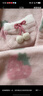 戴維貝拉（DAVE＆BELLA）保暖兒童睡衣兩件套女寶寶衣服冬季加厚秋冬幼兒服裝女童家居服 草莓印花 90 cm（建議身高80-90cm） 曬單實(shí)拍圖