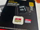 閃迪（SanDisk）256GB TF(MicroSD)內(nèi)存卡 4K極速金卡A2 V30 U3行車記錄儀 運動相機無人機 監(jiān)控存儲卡 讀190MB/s 曬單實拍圖