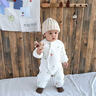 寶寶棉服秋冬2025新款衣服新生嬰兒純棉連體衣幼兒棉襖加厚外出服 【夾棉保暖】大象 66 ：5-9個(gè)月 推薦體重：14-18斤 曬單實(shí)拍圖