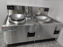 雷霍（LEIHUO） 商用電磁爐大功率三相電380V電炒鍋電磁灶大鍋灶電炒爐食堂飯店電灶爐一小一大組合爐 15KW+20KW(50+80cm組合鍋） 曬單實(shí)拍圖
