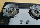 歐琳（OULIN）燃?xì)庠蠲簹庠铍p灶家用 液化氣雙灶具4.5KW大火力加厚鋼化玻璃面板聚能盤燃?xì)庠頔3005B 曬單實(shí)拍圖