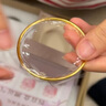 六福珠寶足金簡約光面黃金手鐲空心細鐲子女款手環(huán) 計價 B01TBGB0042 58mm-9.48克(含工費310元) 曬單實拍圖