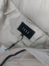 ELLE90白鴨絨中長(zhǎng)款寬松連帽羽絨服女2023冬裝新款小眾直筒外套 米白 S 曬單實(shí)拍圖