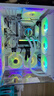 動(dòng)力火車(chē)（PowerTrain）冰立方DL360水冷散熱器240一體式水冷ARGB神光同步電腦CPU風(fēng)扇無(wú)限鏡冷頭臺式機2011多平臺1700 冰立方DL-360AW ARGB版 白色 曬單實(shí)拍圖