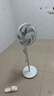 美的（Midea）電風(fēng)扇家用7葉落地扇搖頭電風(fēng)扇循臥室宿舍輕音風(fēng)扇臺(tái)式桌面小型風(fēng)扇臺(tái)地兩用升級(jí)款 白色丨7葉臺(tái)地兩用 曬單實(shí)拍圖