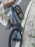 喜德盛兒童自行車(chē)小王子變速車(chē)7速青少年學(xué)生通勤運動(dòng)騎行單車(chē)藍銀色 曬單實(shí)拍圖