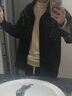 安初夏中國風(fēng)刺繡夾克外套男士休閑套裝春夏季新款防曬衣服男裝潮三件套 黑外衣+棉短T+黑褲 XL 【推薦120-140斤】 曬單實拍圖