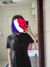 棉致山茶花赫本風(fēng)小黑裙連衣裙女2025夏季新款運(yùn)動(dòng)休閑顯瘦T恤裙 黑色 S 曬單實(shí)拍圖