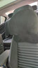 愛車屋汽車頭枕 邁巴赫麂皮絨護(hù)頸枕記憶棉靠枕靠墊 適用奔馳寶馬奧迪 超跑級(jí)內(nèi)飾原材-曼哈頓黑 曬單實(shí)拍圖