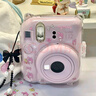 富士（FUJIFILM）立拍立得mini12 mini11/7/9升級款 相紙一次成像相機拍照生日禮物 Mini12 淺櫻粉（現貨） 官方標配 曬單實(shí)拍圖