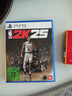 PlayStation索尼（SONY）PS5全新游戲光盤 海外版 通用游戲軟件 全新游戲 PS5 NBA 2k25 籃球游戲 全新原裝 曬單實(shí)拍圖