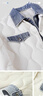 森馬（Semir）羽絨服女中長(cháng)款防潑水拼接牛仔潮酷個(gè)性冬抗靜電寬松輕薄外套 奶白（白鴨絨）10501 M 曬單實(shí)拍圖