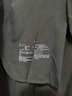 無印良品（MUJI） 女式 不易起皺 抽褶 直筒褲 褲子女款秋冬款 長褲 BE1QSA4A 黑色 S (155/62A) 曬單實拍圖