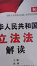 中華人民共和國立法法解讀（權威讀本） 武增,全國人大常委會(huì )法制工作委員會(huì )國家法室 編 中國法制出版社 曬單實(shí)拍圖
