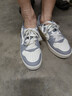李寧板鞋男鞋25秋季皮面學(xué)生百搭耐磨跑步戶(hù)外軟底增高平底運動(dòng)鞋子男 乳白色/灰色 43 曬單實(shí)拍圖