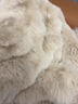 浪莎（langsha）兔毛絨加厚毛毯被子冬季辦公室午睡毯沙發(fā)蓋毯空調毯珊瑚絨毯子被 科倫娜白【A類(lèi)母嬰 加厚兔毛絨】 160x200cm【擼貓軟糯觸感 約4.2斤】 曬單實(shí)拍圖