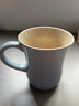 酷彩（Le Creuset） 炻瓷400毫升馬克杯子咖啡早餐辦公家用茶水杯麥片早餐杯陶瓷歐式 400ml馬克杯水晶藍 曬單實(shí)拍圖