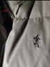 與狼共舞【鵝絨90%】秋冬鎖溫保暖立領(lǐng)工裝外套男士羽絨服 001黑色 175 曬單實(shí)拍圖