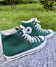 匡威（Converse）官方 1970S巴恩風(fēng)穿搭運動帆布鞋叢林綠綠色168508C 綠/168508C 40 曬單實拍圖