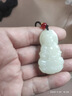 胖東來(lái)品質(zhì)觀(guān)音吊墜玉佛男女款情侶玉項鏈笑佛玉石飾品玉 白玉觀(guān)音46毫米+棉繩 曬單實(shí)拍圖