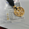 周六福（ZLF）七夕禮物  黃金吊墜女款足金璽古金系列古法鳳凰掛墜良緣 計(jì)價(jià) 4.93g 曬單實(shí)拍圖