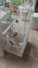 宠尚天（Jonsanty）鸟笼鹦鹉笼子CST876W大型豪华家用牡丹虎皮玄凤专用白色单笼 实拍图
