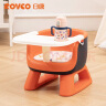 日康（rikang）宝宝餐椅 婴儿学坐椅多功能叫叫椅儿童吃饭餐桌 RK-X2009-2 橙色 实拍图