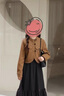 妃莉杋（FeiLiFan）連衣裙女裝2024新款秋季鹽系穿搭套裝女時(shí)尚氣質(zhì)顯瘦吊帶長裙子女 外套+裙子 M 曬單實(shí)拍圖
