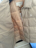 Calvin KleinJeans【防水】秋冬男士ck格子絎縫襯衫領(lǐng)鴨絨羽絨服J326805 PED-奶茶咖 S 曬單實(shí)拍圖