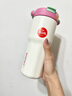 SHOTAY 保溫杯高顏值316L不銹鋼吸管水杯大容量ST-8902 霓虹薔薇680ml（無盒） 曬單實拍圖