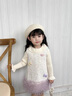 G.DUCKKIDS小黃鴨公主裙女童連衣裙春秋兒童小香風(fēng)裙子秋冬女寶寶毛衣針織裙 小香風(fēng) 90 建議1~2歲【 80-90cm】cm 曬單實(shí)拍圖