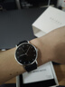 三宅一生三宅一生手表男39mm黑表盤(pán)針扣簡(jiǎn)約女士手表禮物 NYAJ002Y 曬單實(shí)拍圖