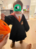 G.DUCKKIDS哈利波特學(xué)院兒童魔法袍cos衣服男女童披風(fēng)斗篷萬(wàn)圣節服裝表演服 魔法斗篷眼鏡 90 尺碼1~2歲【 80-90cm】 曬單實(shí)拍圖