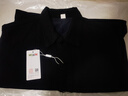 花花公子（PLAYBOY）春秋新款夾克牛仔外套男韓版潮流潮流百搭寬松工裝日系男春裝上衣 L22黑色加了絨 S 曬單實(shí)拍圖