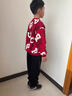 奧米鼠男童加絨套裝秋冬季中大兒童加厚休閑運(yùn)動(dòng)衛(wèi)衣兩件套男孩冬裝衣服 圖片色 150 cm 曬單實(shí)拍圖