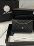 香奈兒（Chanel）女包 CHANEL WOC金扣顆粒壓花菱格紋小牛皮羊皮鏈條包 斜挎發(fā)財(cái)包 AP0250 銀扣 18.5X13X3.0厘米 曬單實(shí)拍圖