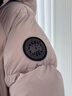 加拿大鵝（Canada Goose）Junction Puffer女士黑標派克大衣戶(hù)外休閑外套大鵝羽絨服 2602LB 856 柔光粉 S 曬單實(shí)拍圖