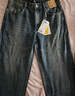 森馬（Semir）牛仔褲男貓須做舊復古寬松直筒褲2025秋冬長(cháng)褲子經(jīng)典109725124103 曬單實(shí)拍圖