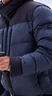 迪卡儂男式山地徒步羽絨保暖連帽夾克外套保暖羽絨服 男款-深藏青 【鴨絨Pro版】升級新款 L 曬單實(shí)拍圖