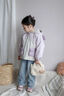 班喜迪女童棉服冬季新款寶寶加厚保暖加絨棉衣夾棉外套兒童冬裝童裝衣服 紫色 110 cm 曬單實(shí)拍圖