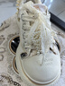 OLD ORDER-帆布鞋Canvas-火燒蕾絲 Fire Lace 白橙色大頭增高鞋女 火燒蕾絲白 38 曬單實(shí)拍圖