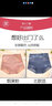 完美情侶【4條裝】女士?jī)?nèi)褲女性感蕾絲高腰收收腹無(wú)痕女式大碼女生三角褲 北歐藍(lán)+復(fù)古紅+煙黛粉+黑色 L(適合90-120斤) 曬單實(shí)拍圖